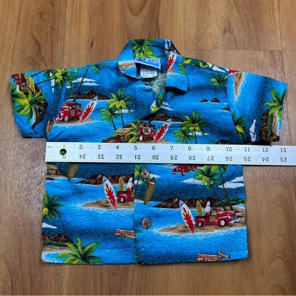 RJC Mini Island Toddler Boy's Clothes Set‎ Blue and Green